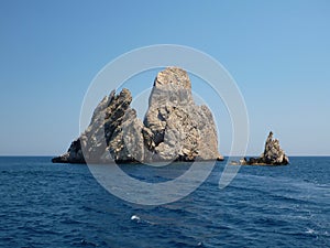 Rocks of Islas Medes 2 photo
