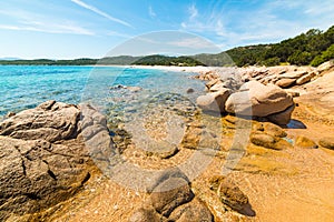 Rocks in Liscia Ruja beach photo
