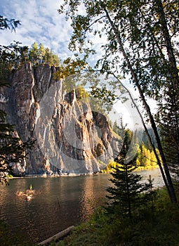 Rocks on Mana river