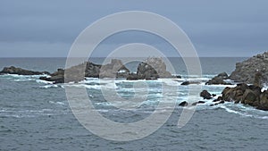Rocks in Monterey Bay