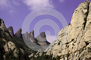 Rocks of Montserrat