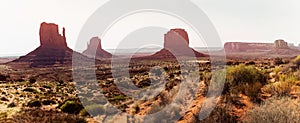 Rocks in Monument Valley, Wild West USA