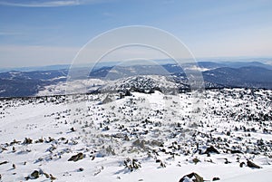 Rocks on the Mustag mountain
