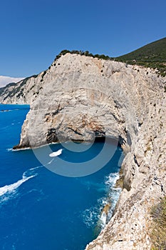 Rocks near Porto Katsiki Beach, Lefkada, Greece