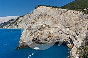 Rocks near Porto Katsiki Beach, Lefkada, Greece