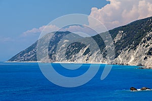 Rocks near Porto Katsiki Beach, Lefkada, Greece