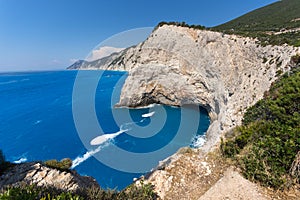 Rocks near Porto Katsiki Beach, Lefkada, Greece