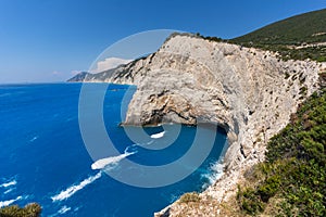 Rocks near Porto Katsiki Beach, Lefkada, Greece