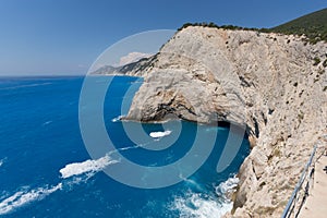 Rocks near Porto Katsiki Beach, Lefkada, Greece