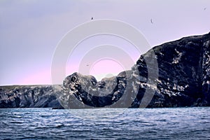 Rocks of the Novaya Zemlya archipelago