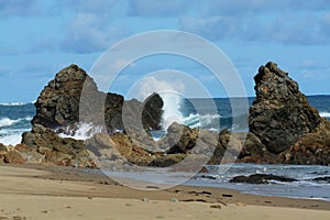 Rocks in the Ocean photo