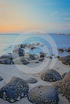 Rocks of Punggol Beach #1