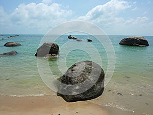 Rocks on sea