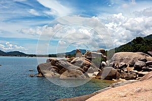 Rocks in the sea