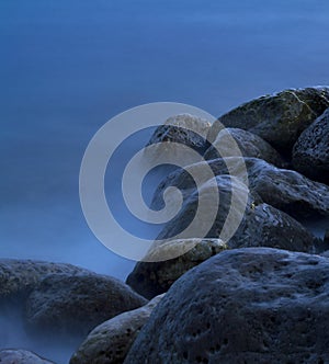 Rocks in a Sea