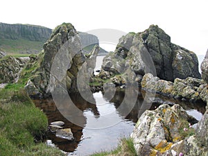 Rocks by the sea, Arran