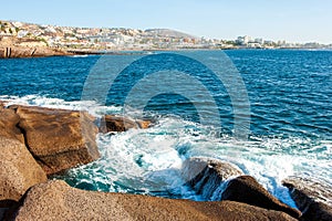 Rocks and sea on Tenerife