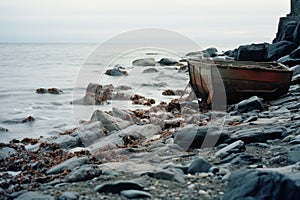 rocks on the shore