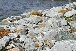 Rocks on Shoreline