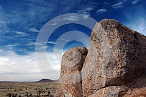 Rocks and Sky