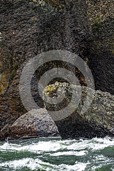 Rocks in the Spokane River