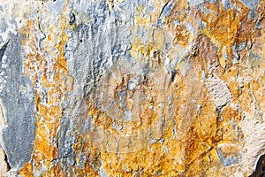 rocks stone and red orange gneiss wall of morocco