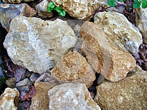 Rocks and stones