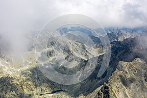 Rocks in Tatra mountains