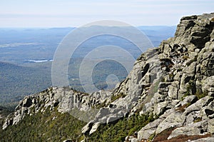 Rocks on the top of Whiteface Mountain