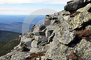 Rocks on the top of Whiteface Mountain