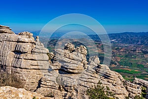 El Torcal de Antequera, Andalusia, Spain, near Antequera, province Malaga photo