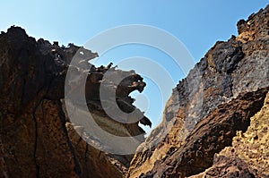 Rocks in the Valley of Statues , Hormuz Island , Persian Gulf