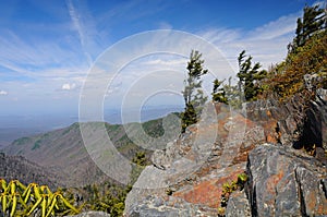 Rocks and Valleys form the Appalachian Trail