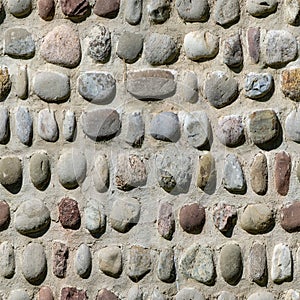 Rocks in Wall Seamless Tile