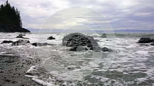 Rocks in the Waves