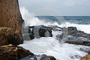 Rocks and waves 6