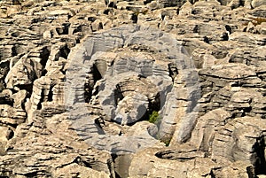 Rocks on the west coast in Portugal