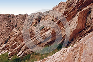 Rocks of the Western Tien Shan in Uzbekistan