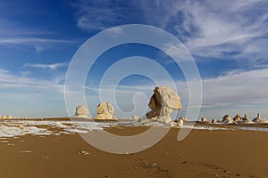 The Rocks of the White Desert, Egypt