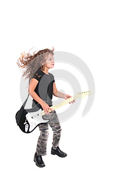 Rockstar child girl photo