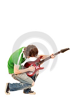 Rockstar playing solo