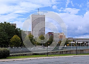 Rockville City Skyline from the east