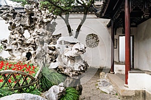 Rockwork in Suzhou garden