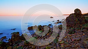 Rocky beach, San Francisco Bay