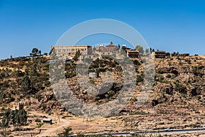 The rocky church of Wukro Cherkos in Ethiopia