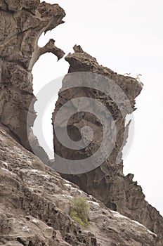 Rocky cliff at Igualero Point