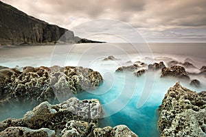 Rocky cliffs of Fanore