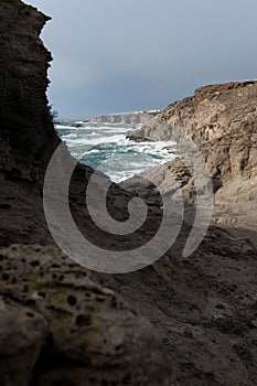 Rocky coast