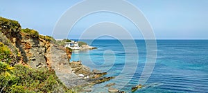 The rocky coast of Annaba