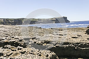 Rocky coast of Booderee National Park. NSW. Australia.